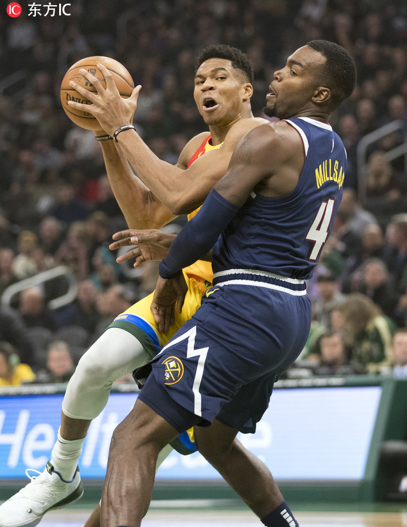 包含掘金完胜青岛队，字母哥高光表现的词条