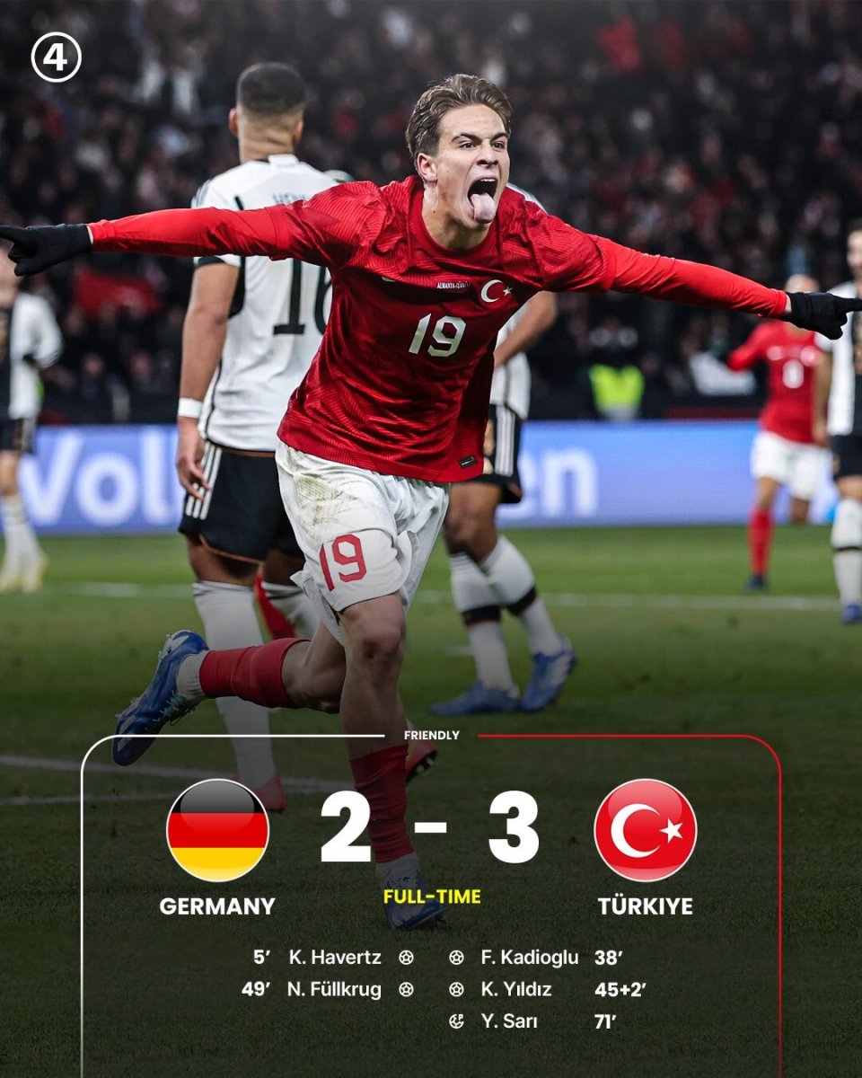 美国翻盘法国,哈弗茨刷新纪录 美国翻盘法国,哈弗茨刷新纪录